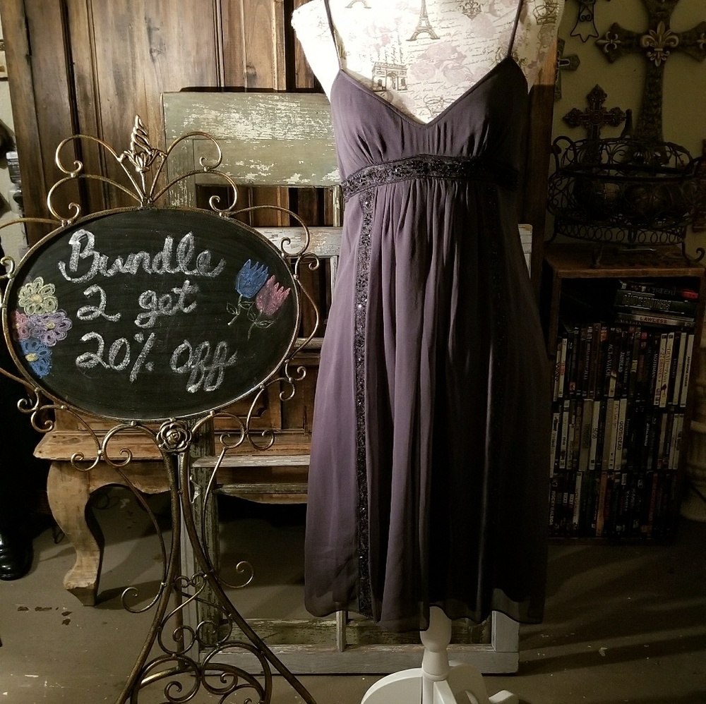 SOLD-Black Cocktail Dress